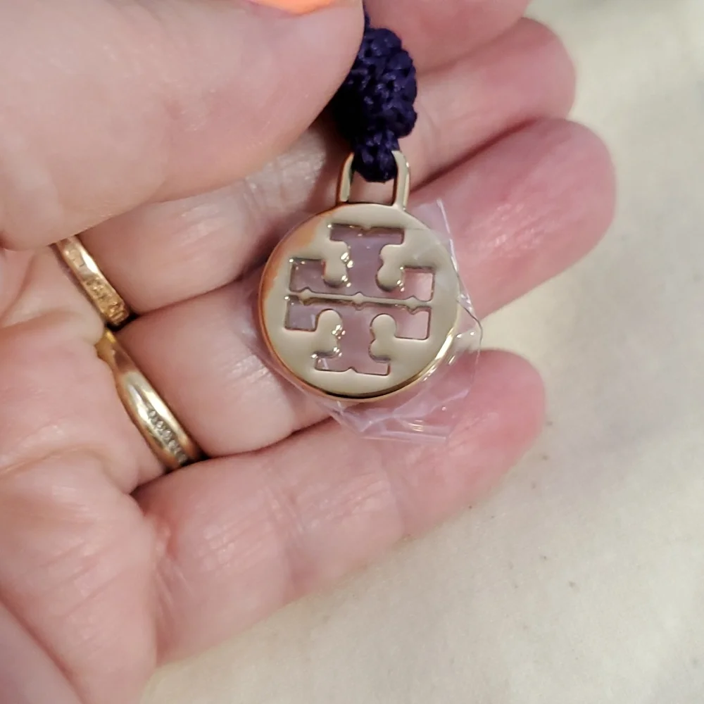 Tory Burch fabric dust big bag logo